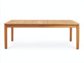 Tavolo da giardino - Teak - 180x90x75 cm - Teak naturale - Design a doghe